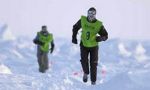 Marathon am geografischen Nordpol.