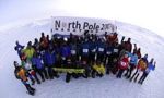 Marathon am geografischen Nordpol.