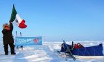 Expedition auf Skiern zum Geografischen Nordpol.