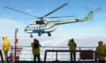 Auf dem Eisbrecher zum geografischen Nordpol.